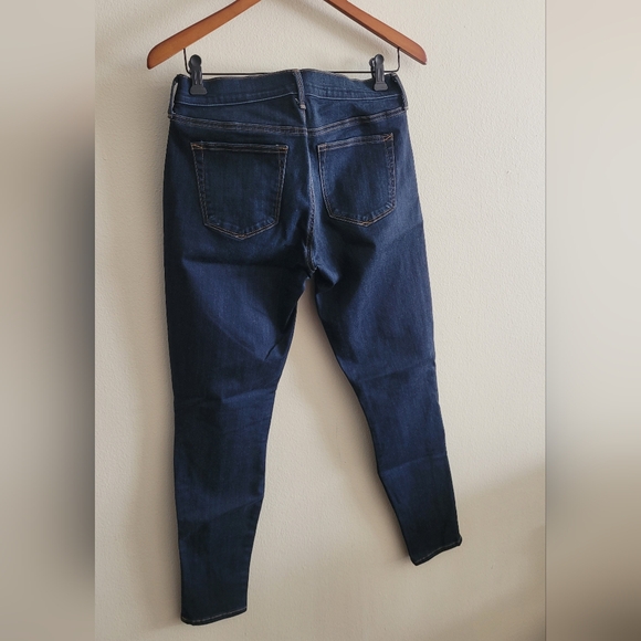 Vtg GAP 1969 legging jean zipper detailed denim Women's size 6R. Blue jean. - Picture 3 of 10